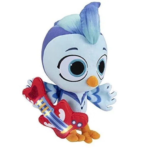 Do, Re & Mi' The Blue Jay Plush with Lights&Sounds with Guitar-Amazon Exclusive - Picture 3 of 5